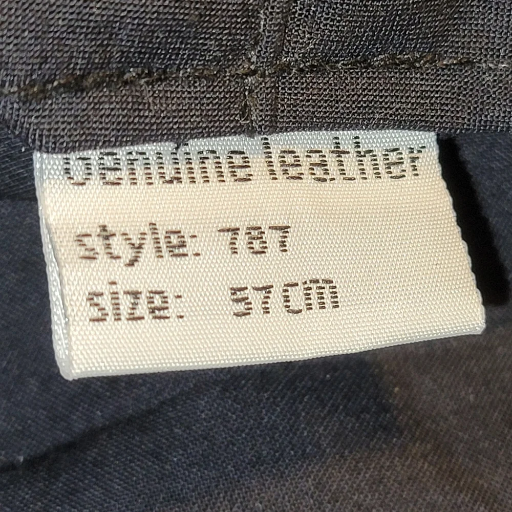 Genuine Leather Black Driving Cap Newsboy Hat 57mm (US Size 7 1/8) Med